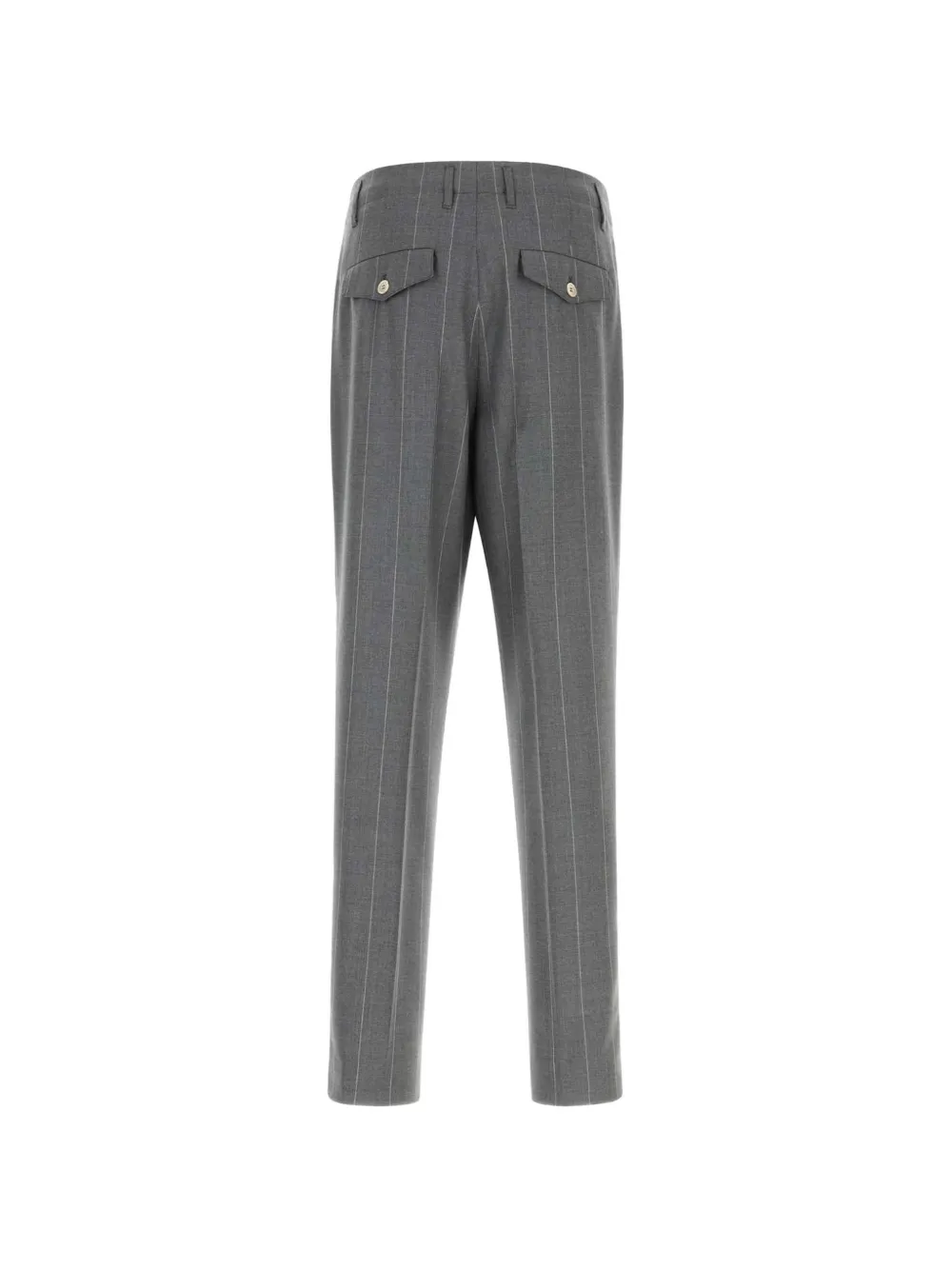 Brunello Cucinelli Broek met krijtstreep Grijs
