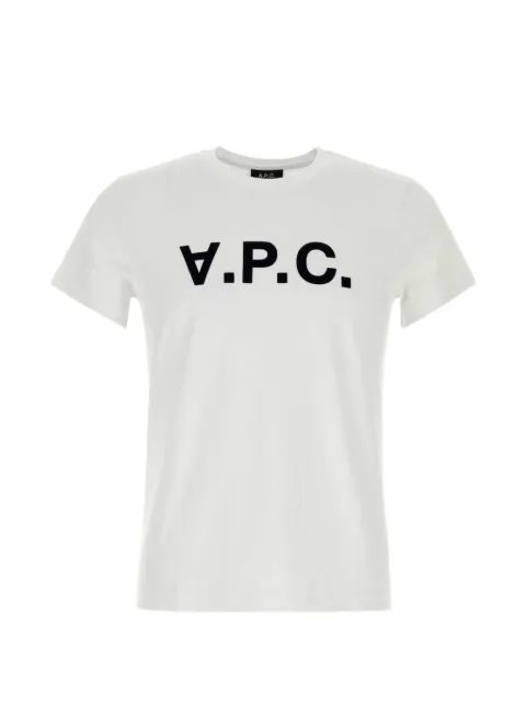 A.P.C. logo-print T-shirt