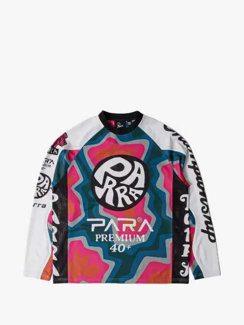 BY PARRA MTB Competition graphic-print long-sleeved T-shirt