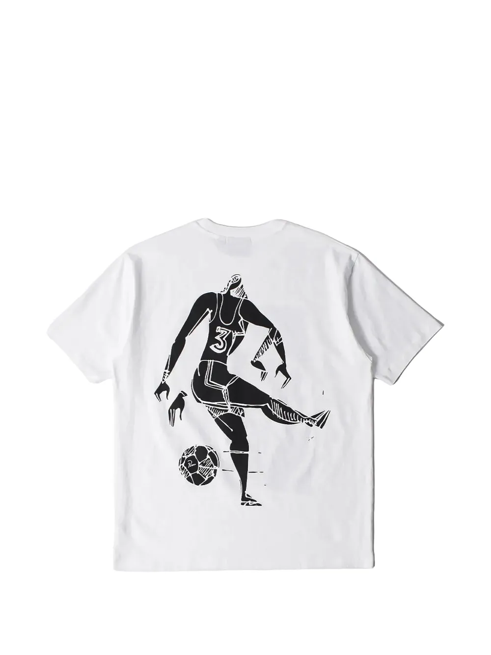 BY PARRA Kicked Around T-shirt met grafische print Wit