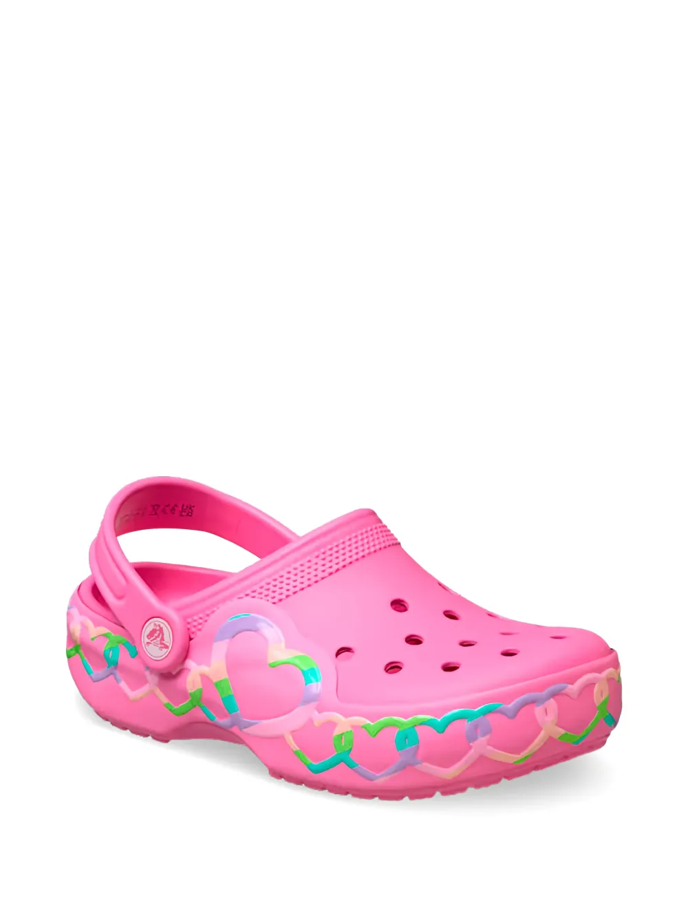 Crocs Classic Heart Lights klompen Roze