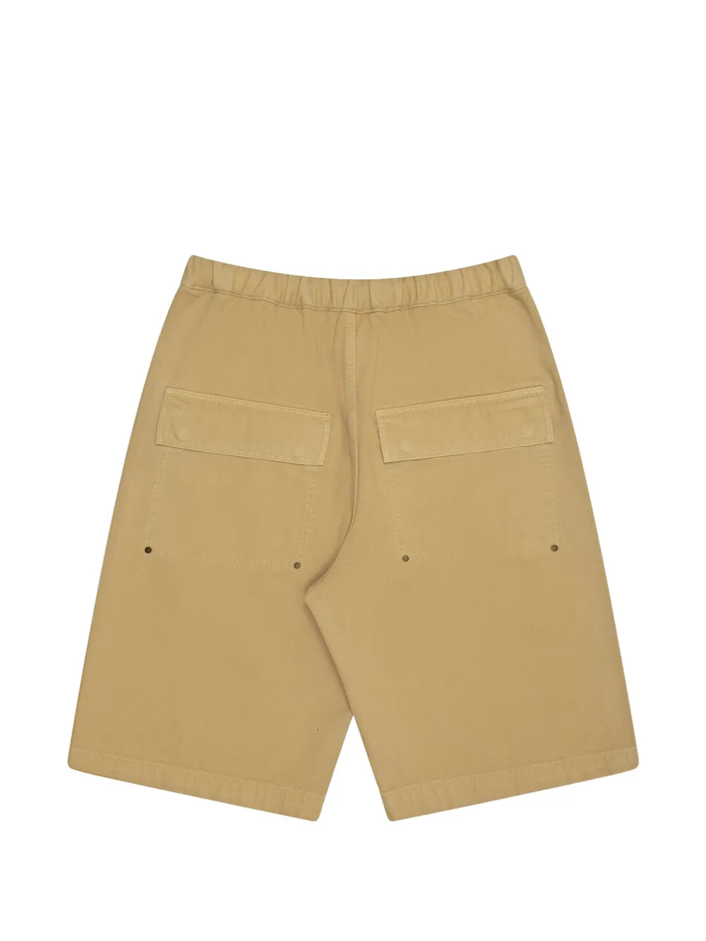 ENTIRE STUDIOS Shorts met elastische taille Beige
