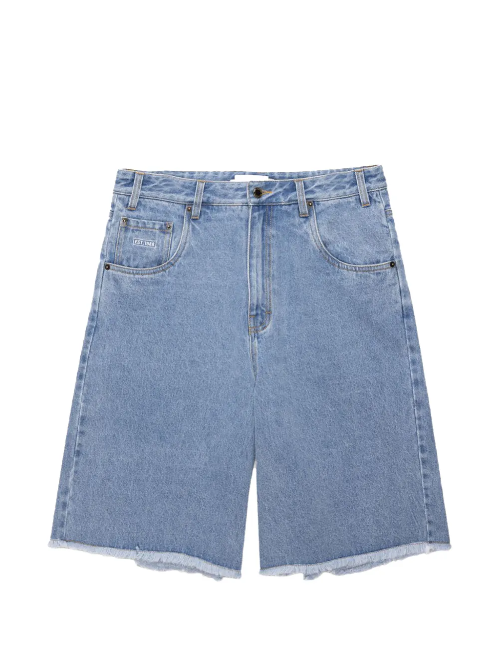 Honor The Gift frayed-edge shorts - Blau