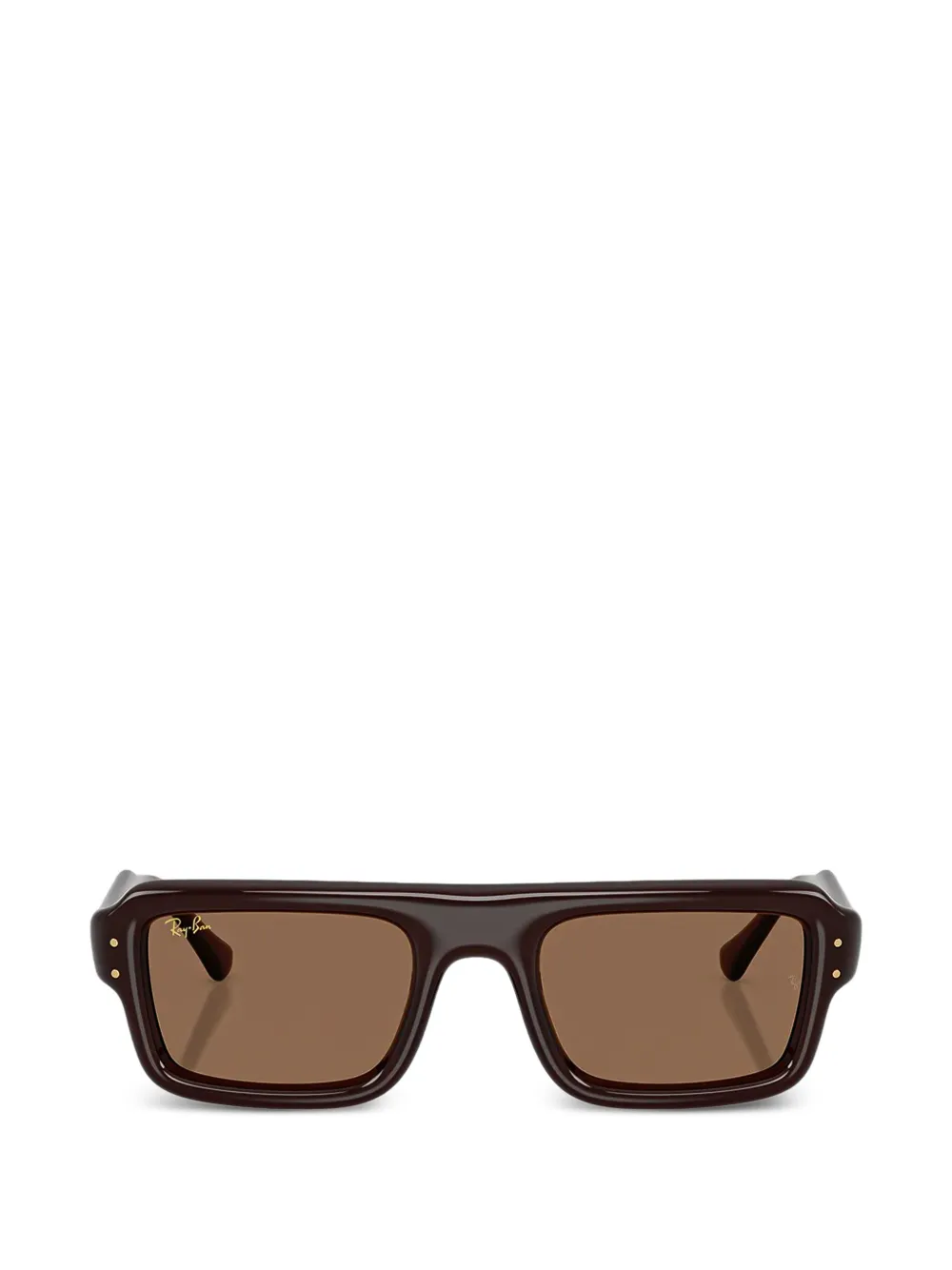 Ray-Ban x A$AP Rocky Flacko Puffer sunglasses - Marrone