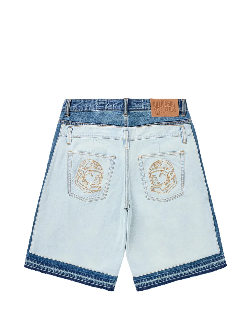 Billionaire Boys Club Apollo denim shorts met vlakken Blauw
