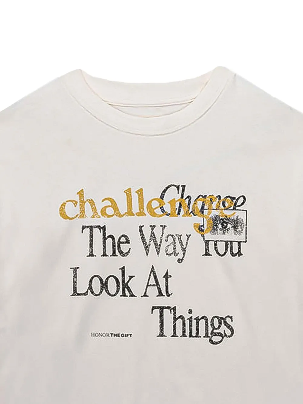 Honor The Gift Challenge Tee T-shirt Wit