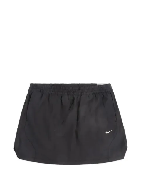Nike logo-print mini skirt