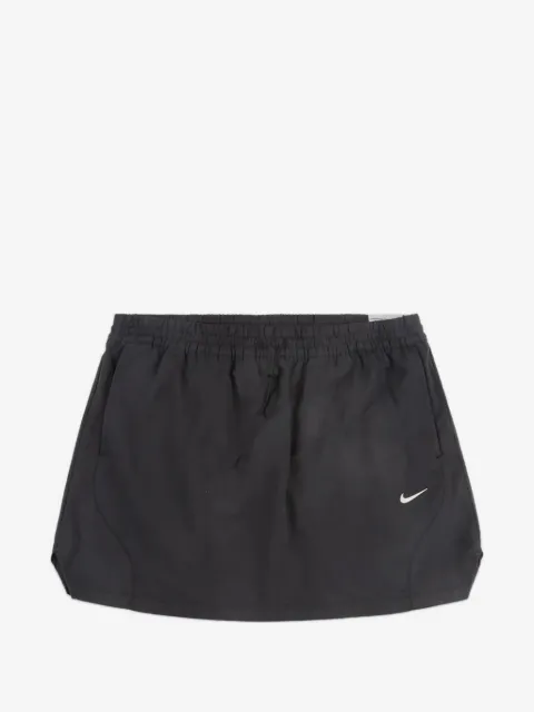 Nike logo-print mini skirt