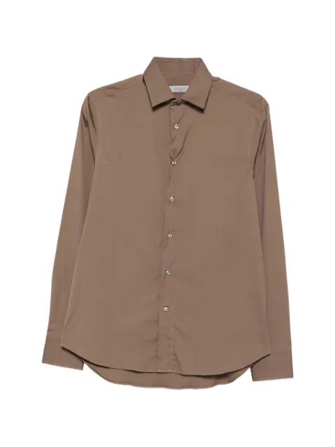 Canali camisa con cuello italiano