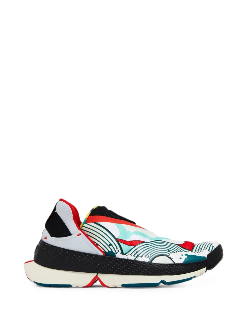 Nike Go FlyEase graphic-print sneakers - Bianco
