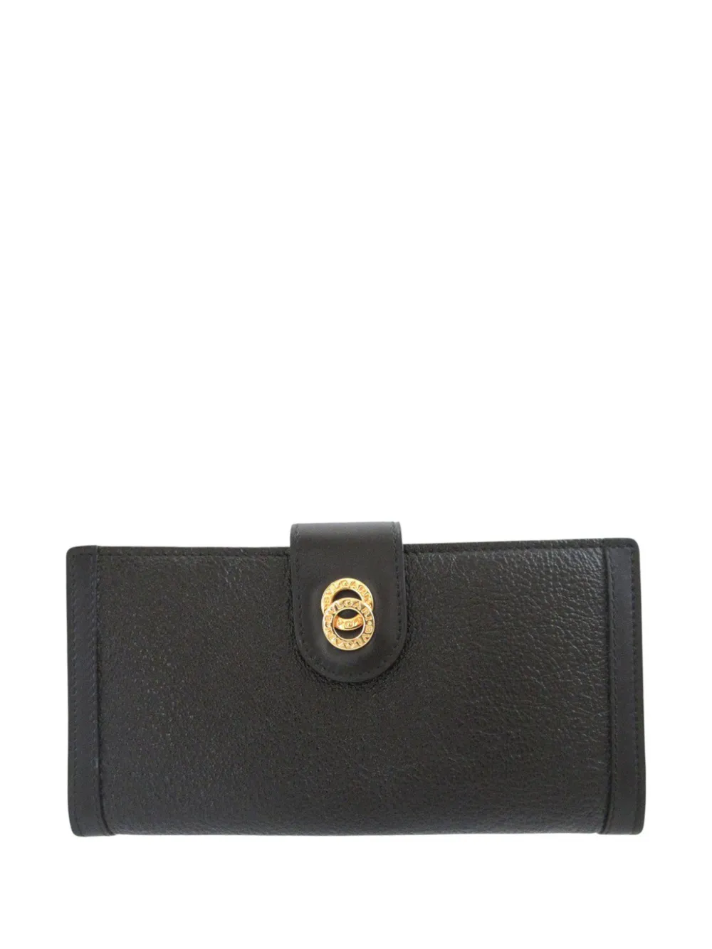 Bvlgari Pre-Owned Portafoglio bi-fold Doppio Tondo in pelle 2010-2026 - Nero