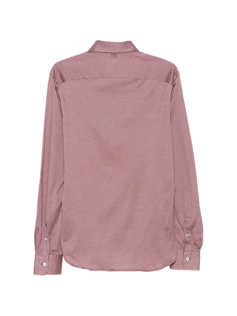 Canali Gemêleerd overhemd met button-downkraag Roze