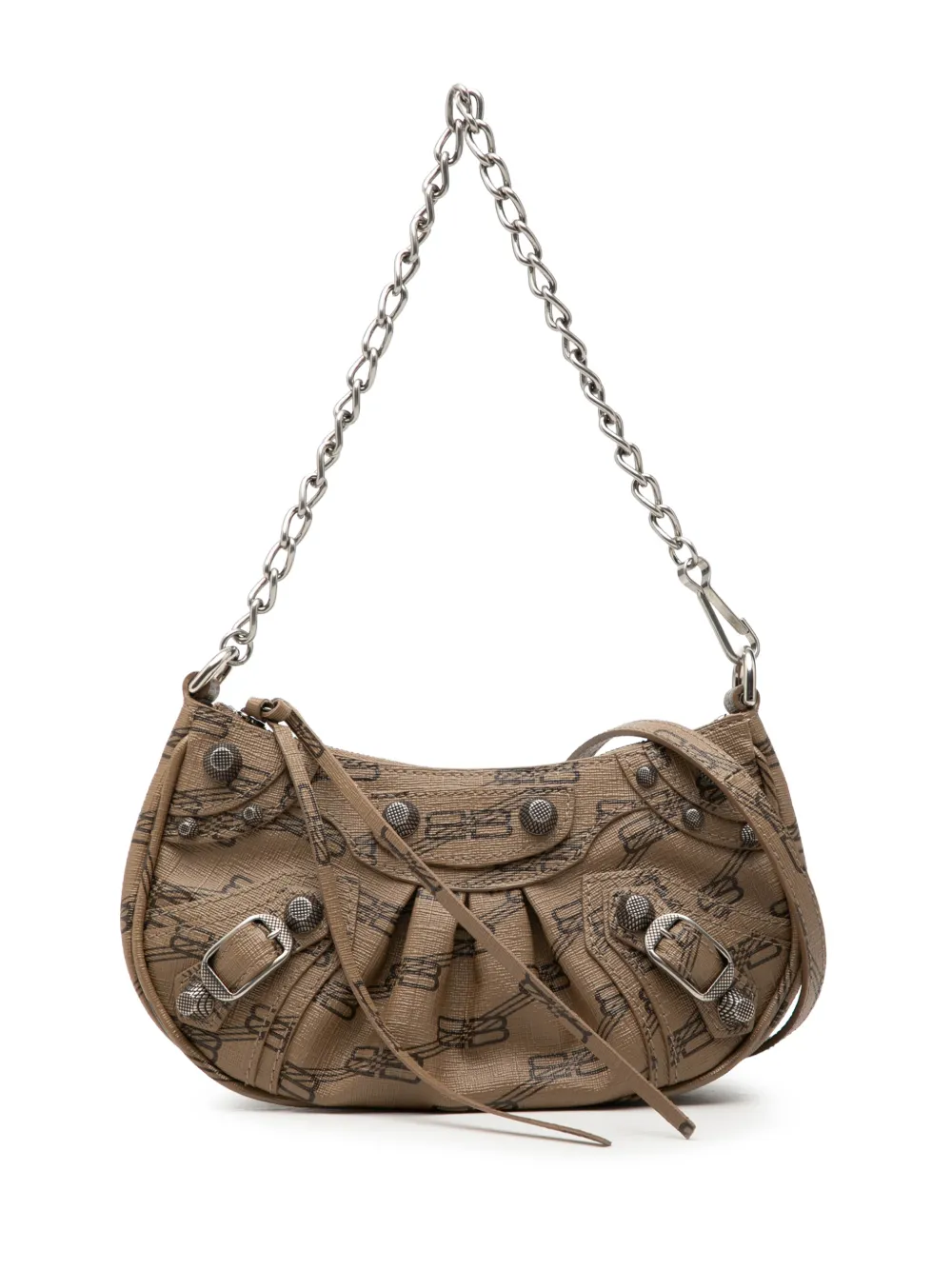 Balenciaga Pre-Owned Borsa a tracolla Le Cagole mini BB Monogram 2010 - Marrone