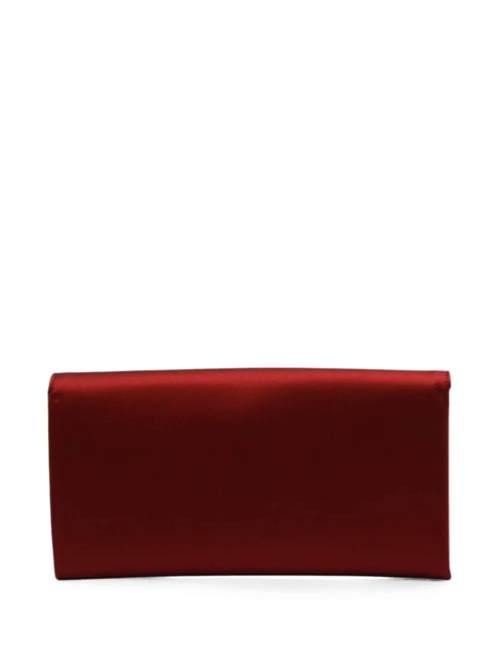 TOM FORD Clutch met satijnen afwerking en push-lock Rood