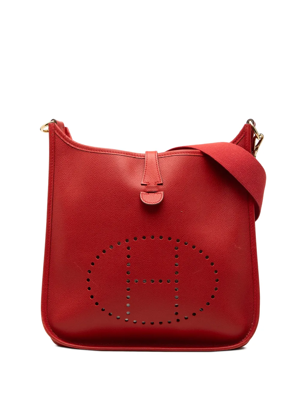 Hermès Pre-Owned Borsa a tracolla Evelyne 29 in pelle Epsom 2004 - Rosso