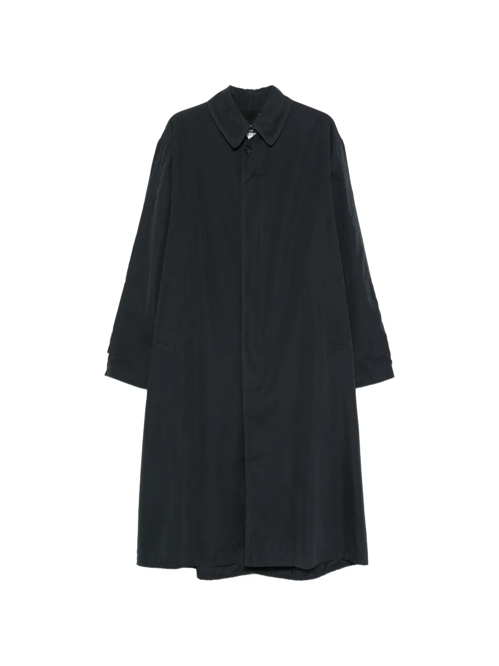 Maison Margiela concealed-fastening pocket coat - Blu