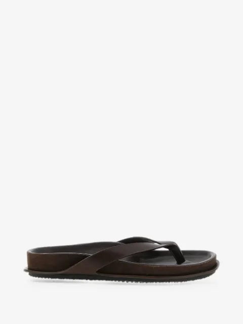 Jacquemus Les Tatanes brushed leather sandals