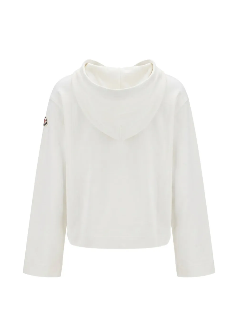 Moncler Hoodie met logopatch Wit