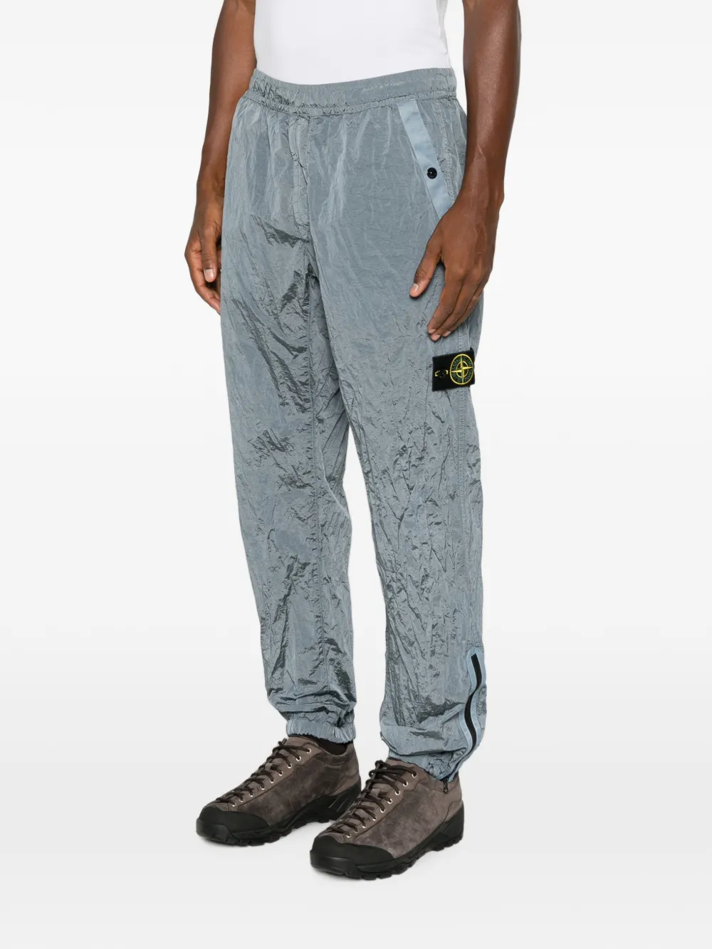 Stone Island Trainingsbroek met logopatch Blauw