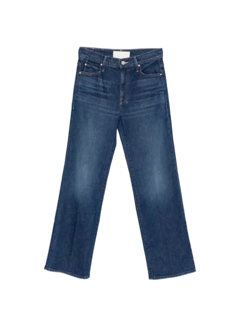 MOTHER faded-effect whiskered jeans
