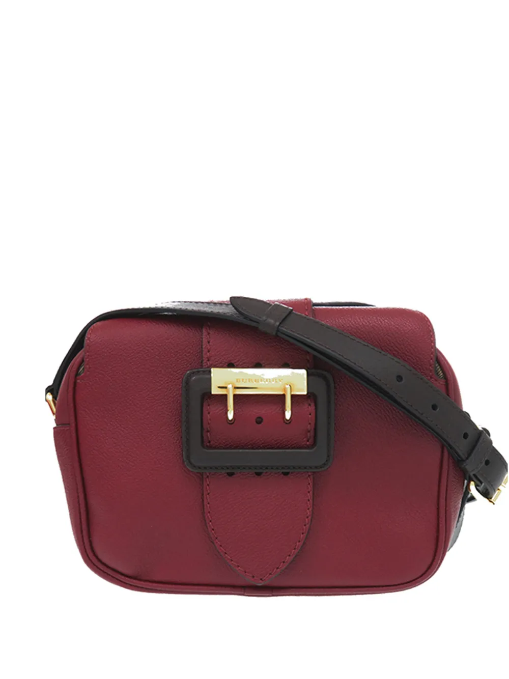 Burberry Pre-Owned 2000-2017 Small Leather Medley Buckle Crossbody shoulder bag - Red