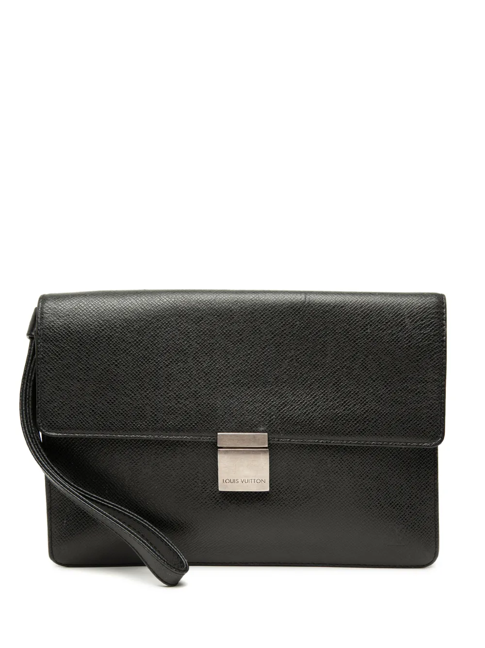 Louis Vuitton Pre-Owned 2002 Taiga Selenga Clutch - Schwarz