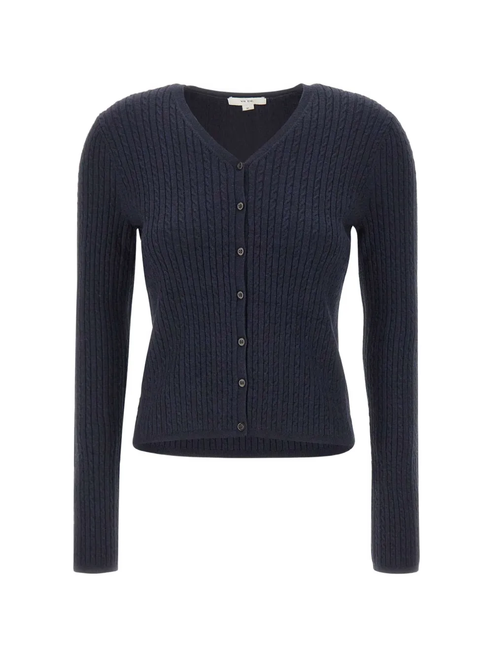 Vince cable-knit cardigan - Blu
