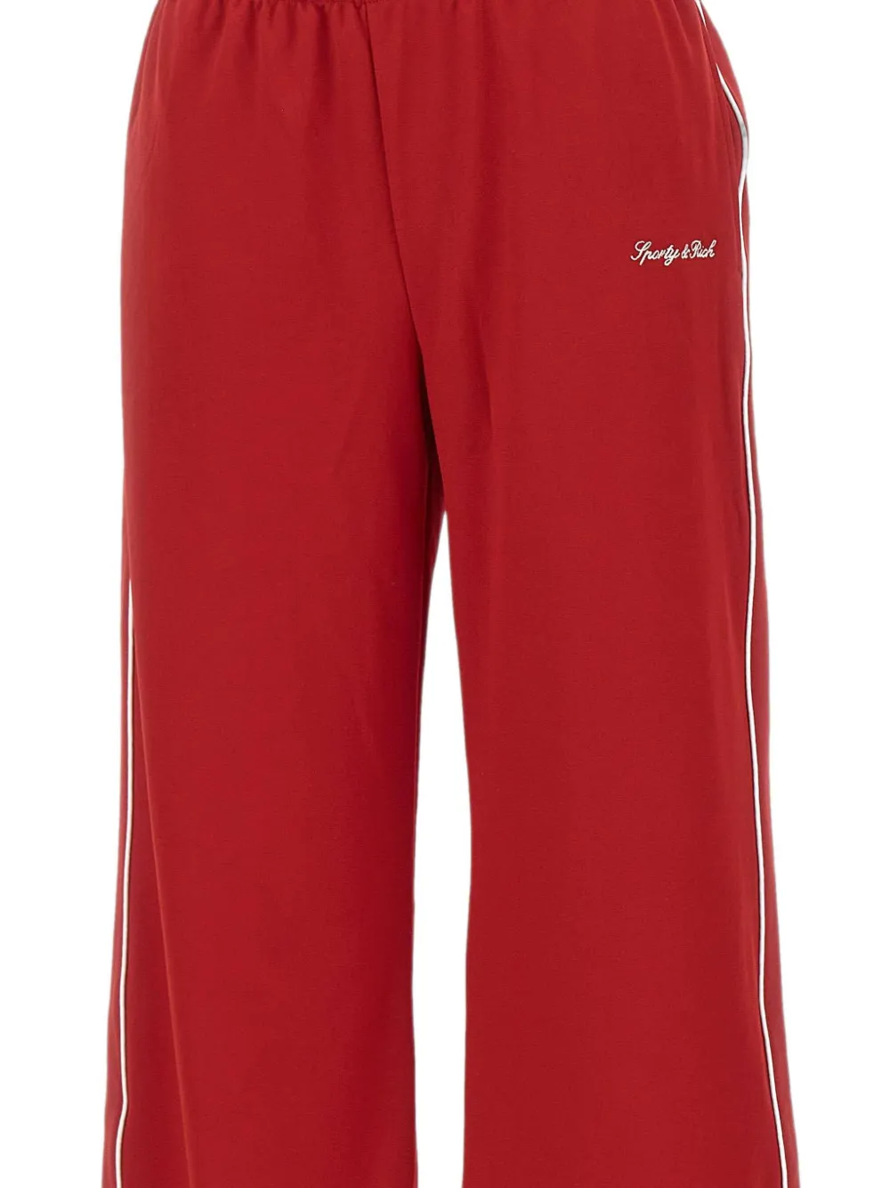 Sporty & Rich Trainingsbroek met geborduurd logo Rood