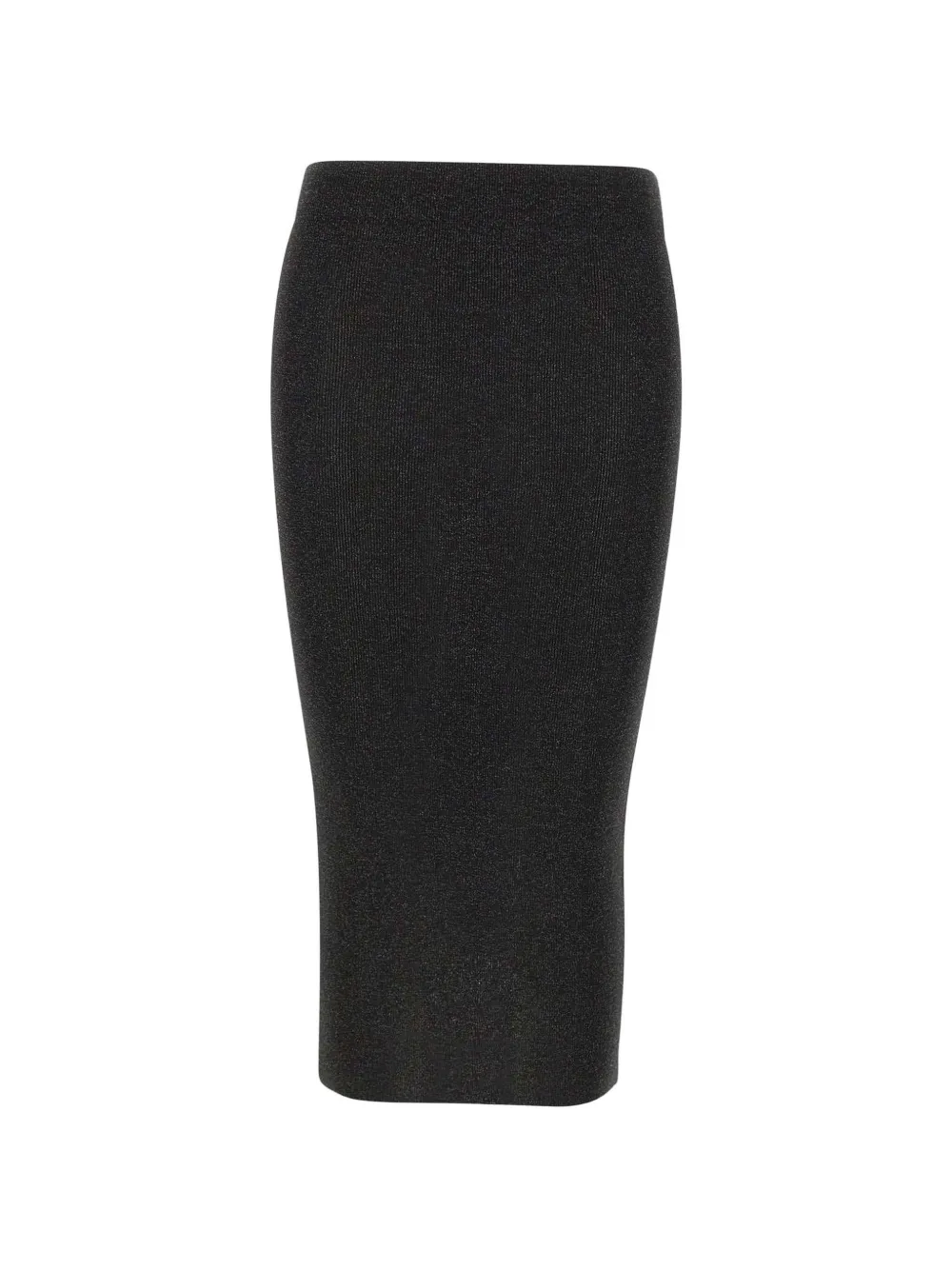 Kangra ribbed-knit slim-fit midi skirt - Schwarz