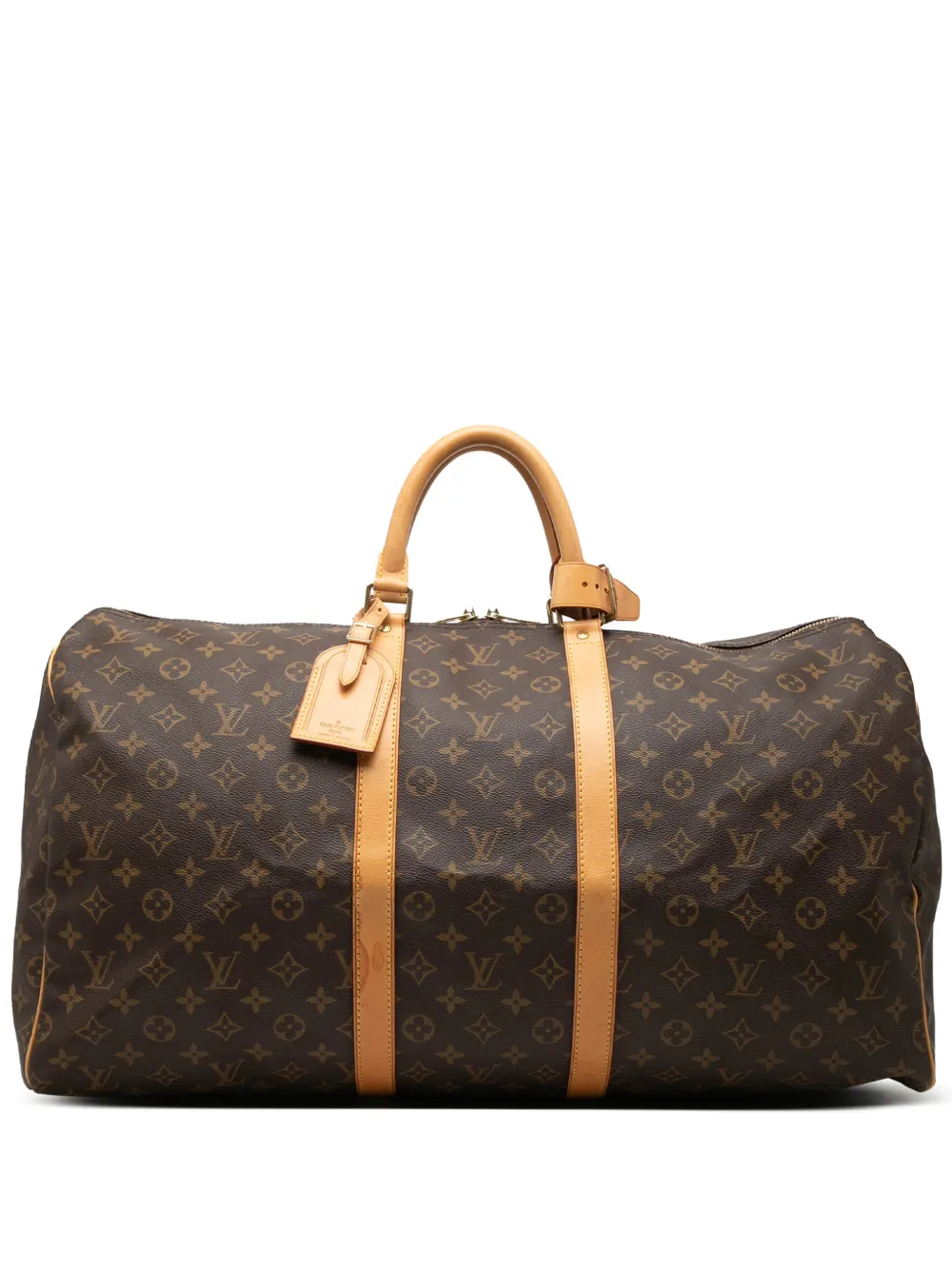 Louis Vuitton Pre-Owned Borsa da viaggio Keepall 55 con monogramma 1997 - Marrone