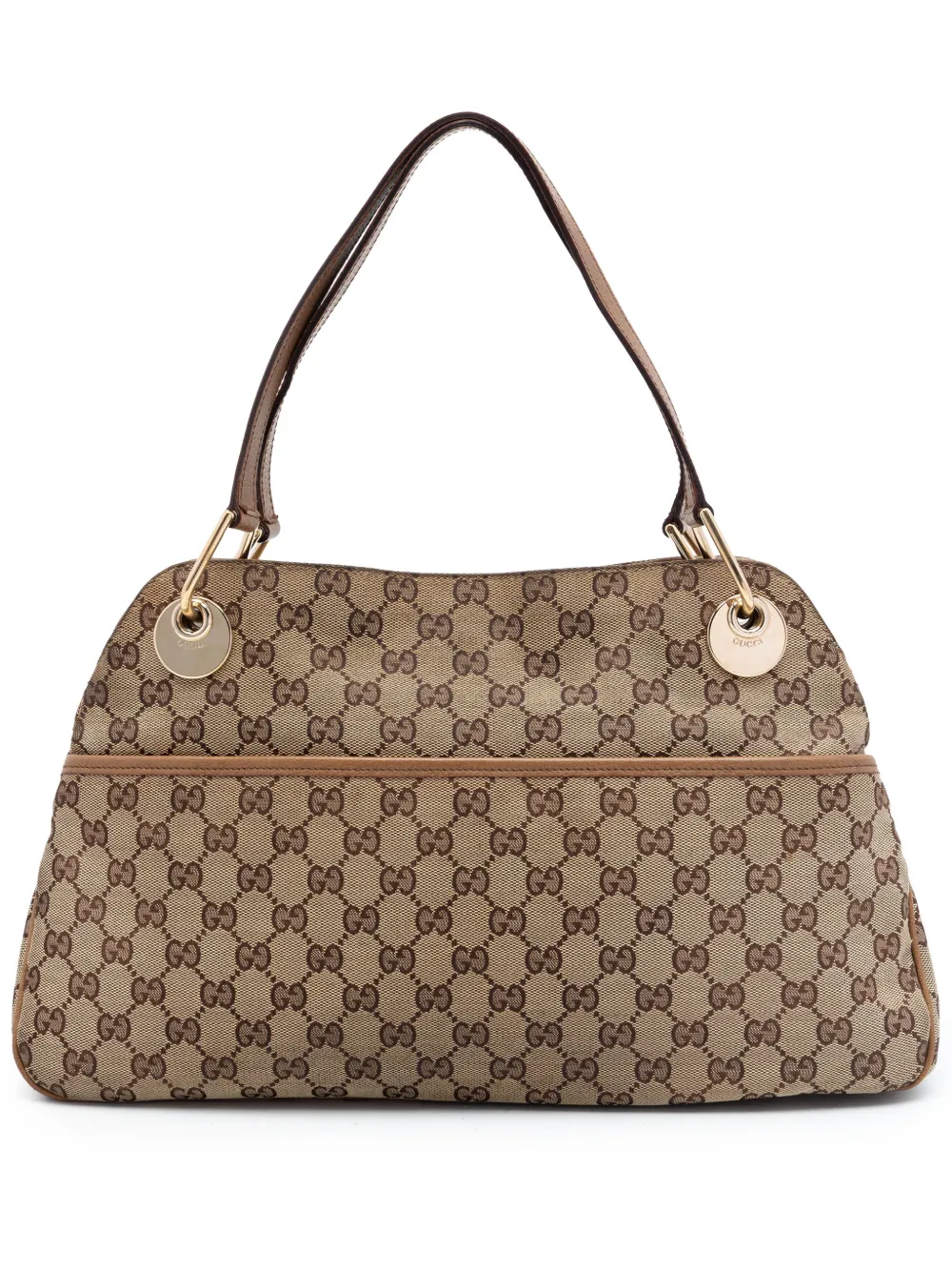 Gucci Pre-Owned Borsa a spalla Eclipse in tela GG 2000-2015 - Toni neutri
