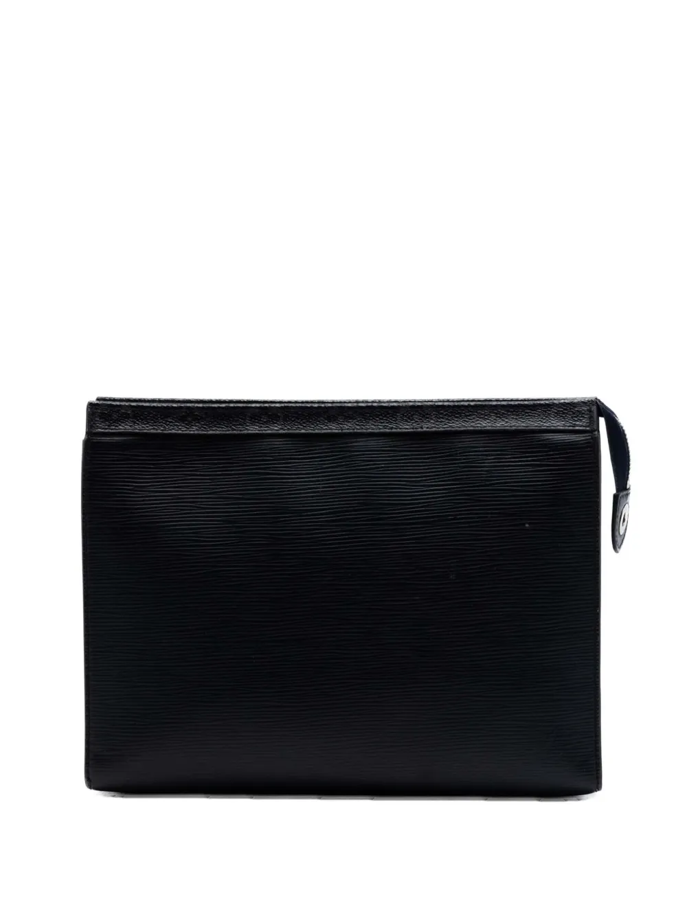 Louis Vuitton Pre-Owned 2017 Epi Monogram Eclipse Pochette Voyage MM clutch bag - Black