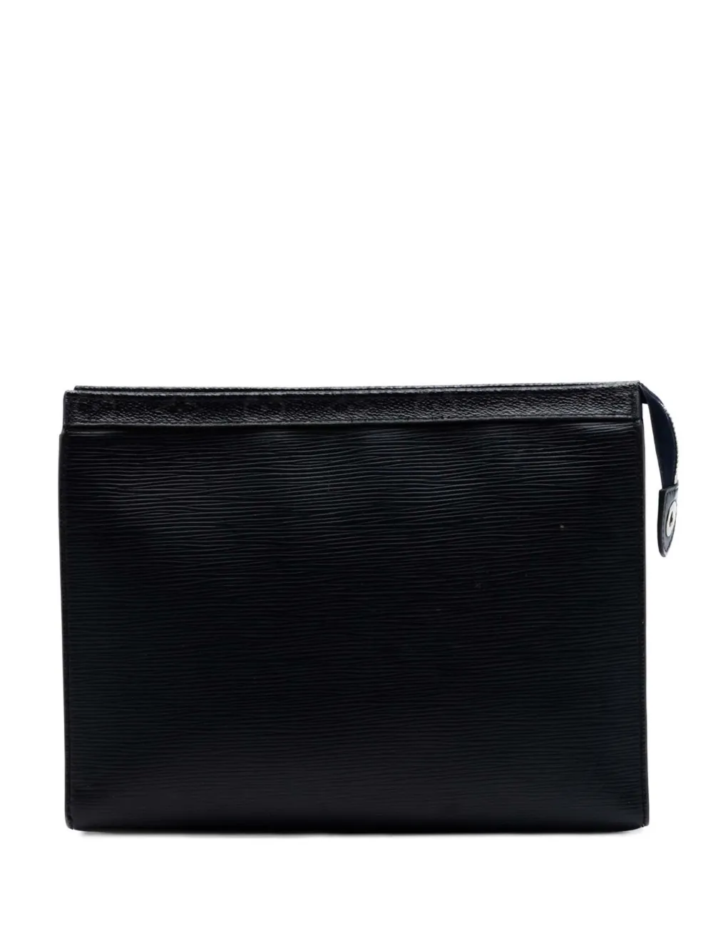 Louis Vuitton Pre-Owned Clutch Monogram Eclipse Pochette Voyage MM in pelle Épi 2017 - Nero