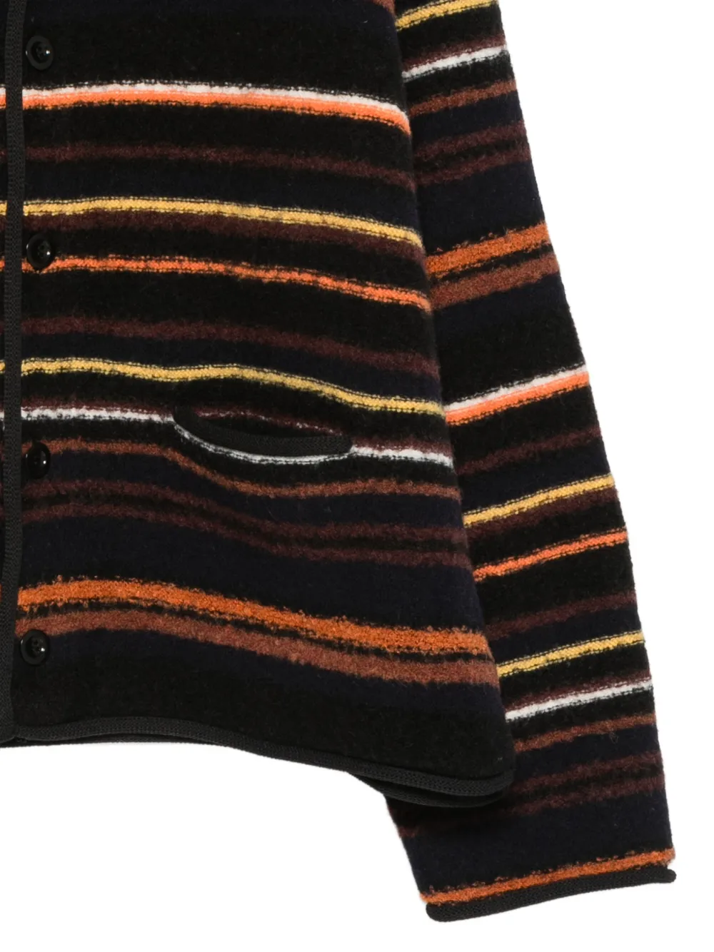 sacai Gestreept vest Zwart