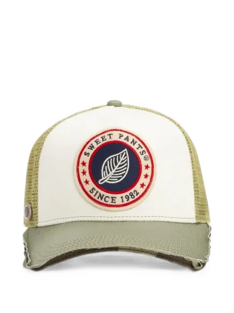 SWEET PANTS logo-patch mesh-panel cap