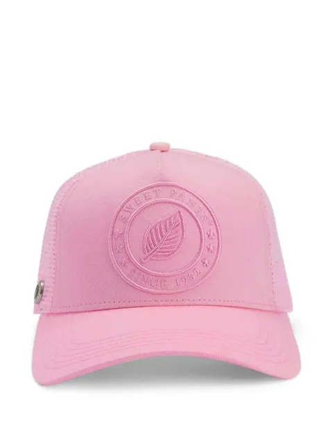 SWEET PANTS 3D logo-patch mesh-panel cap