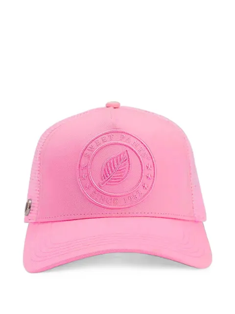 SWEET PANTS 3D logo-patch mesh-panel cap