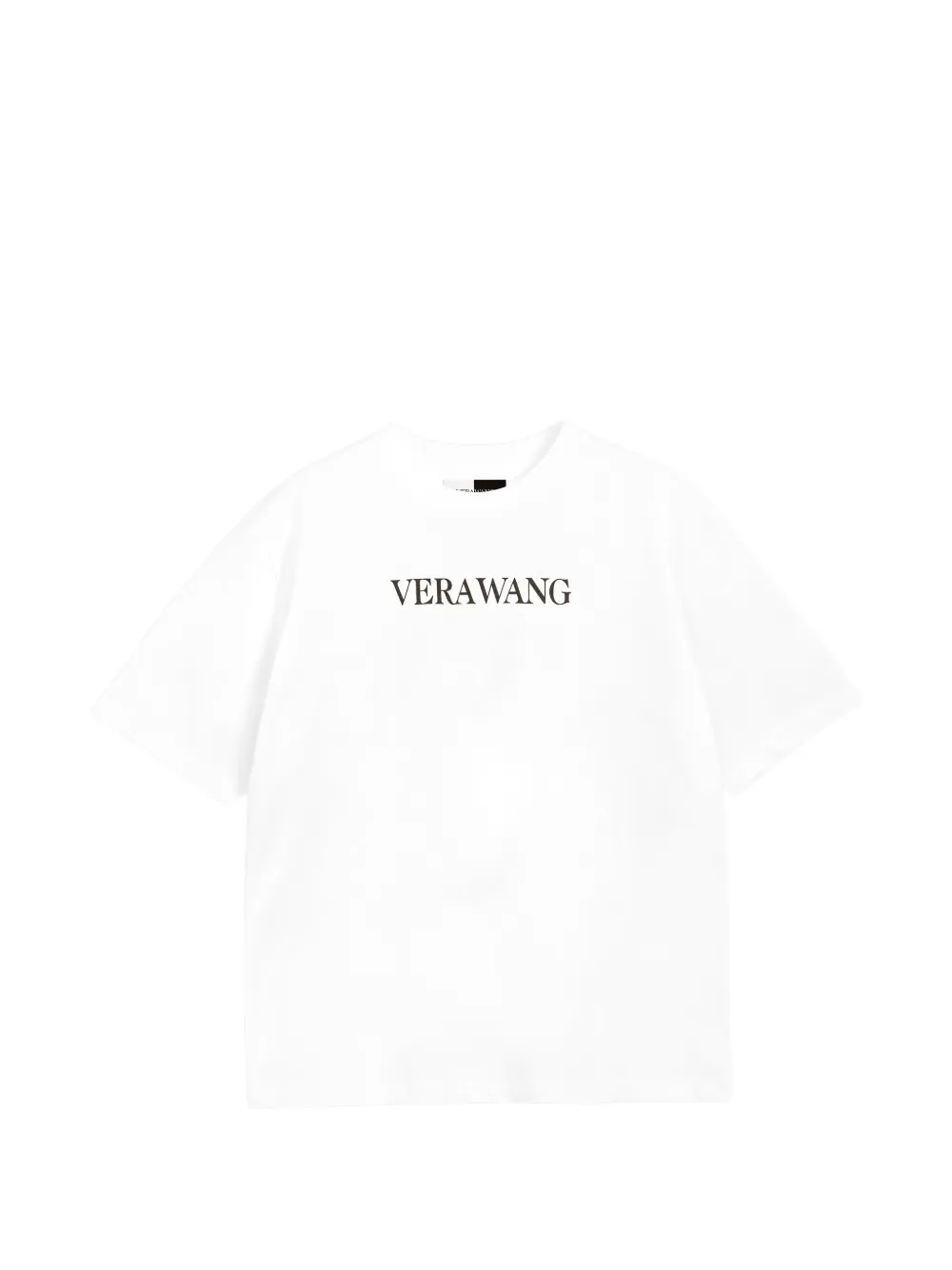 Vera Wang logo-print cotton T-shirt - Bianco