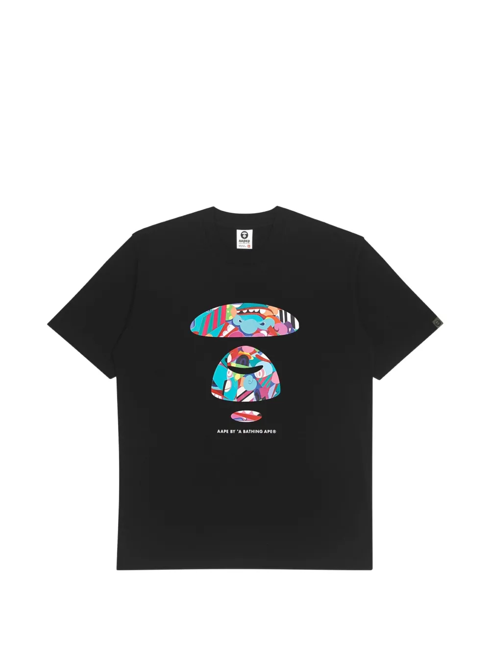 AAPE BY *A BATHING APE® x Eric Inkala Moonface-print T-shirt