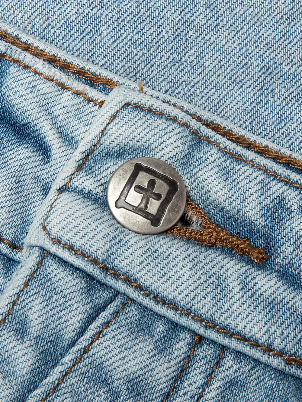 Ksubi Van Winkle Krystal gerafelde jeans Blauw