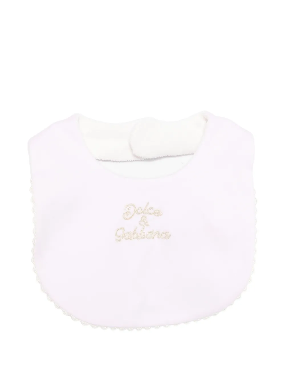 Dolce & Gabbana Kids Gewelfd babypakje met geborduurd logo Roze