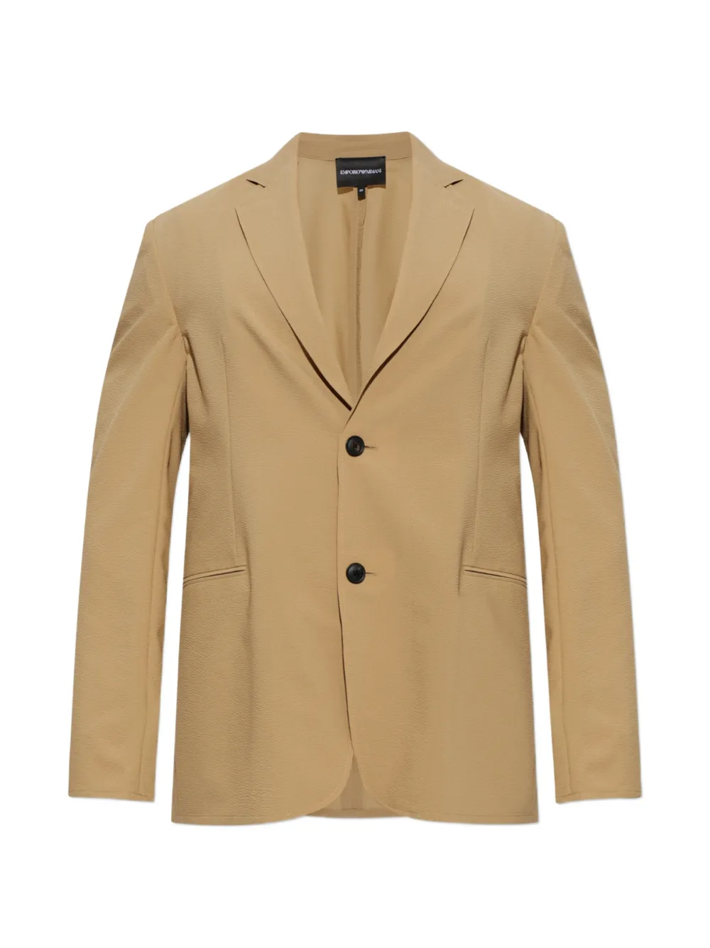 Emporio Armani double-vent blazer - Toni neutri