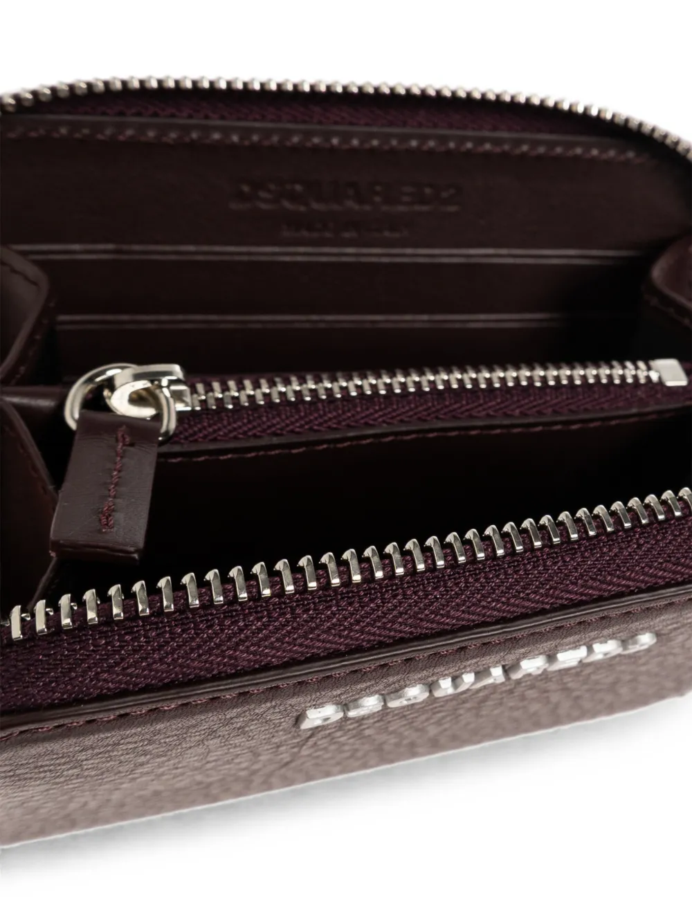 DSQUARED2 Leren portemonnee Bruin