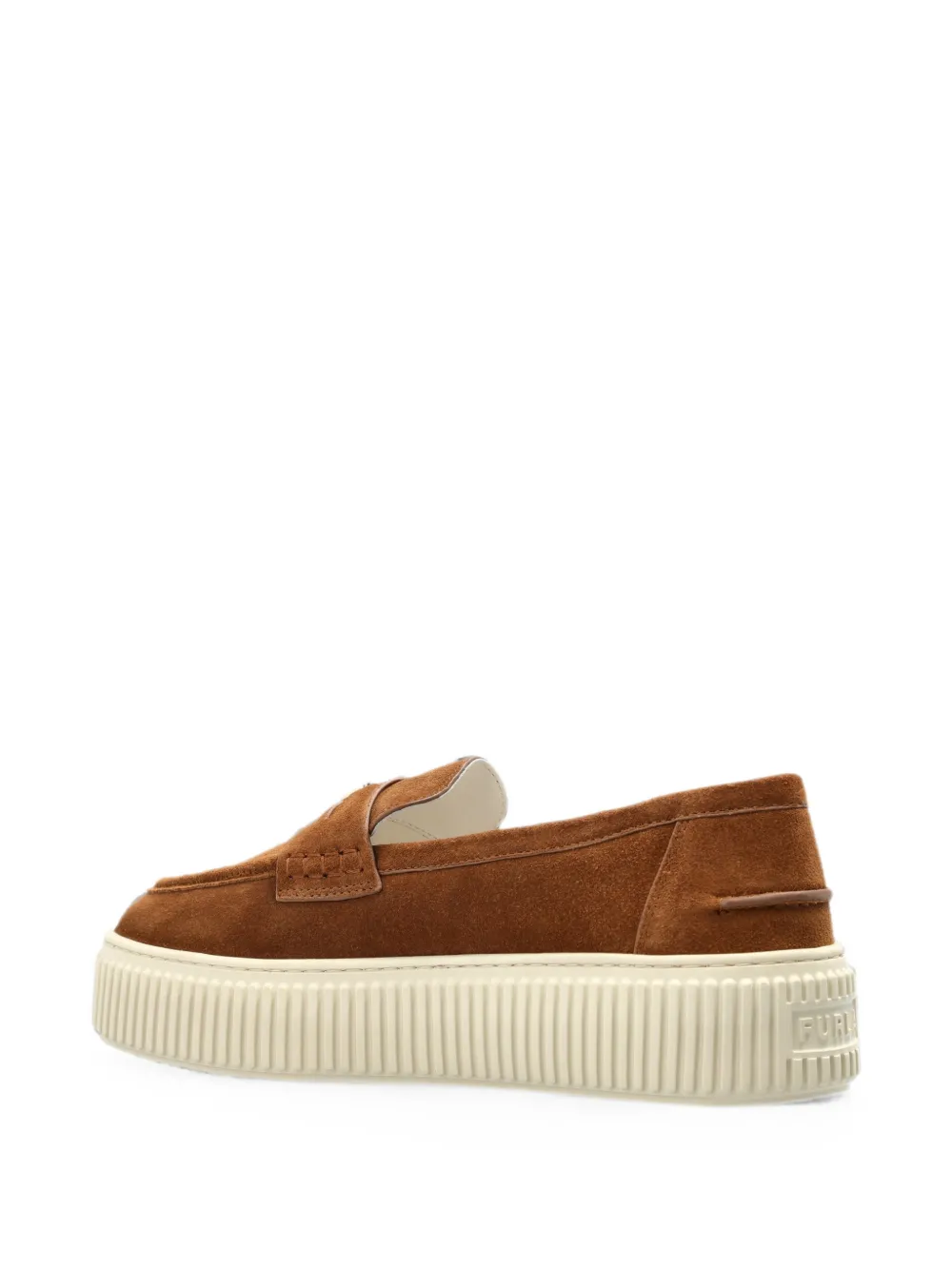 Furla Sky suède slip-on sneakers Bruin