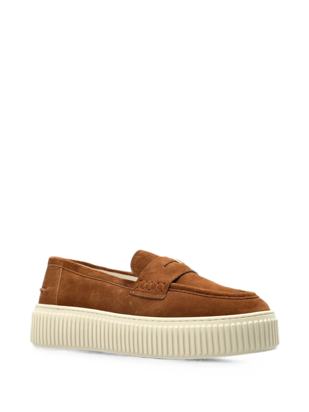 Furla Sky suède slip-on sneakers Bruin