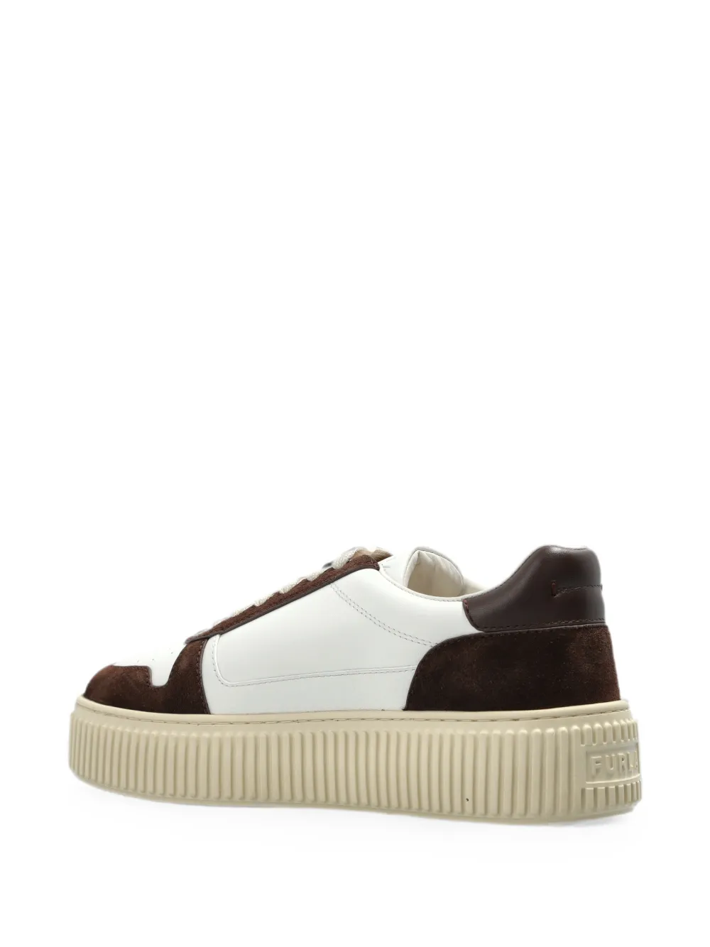 Furla Sky logo-detail sneakers Wit