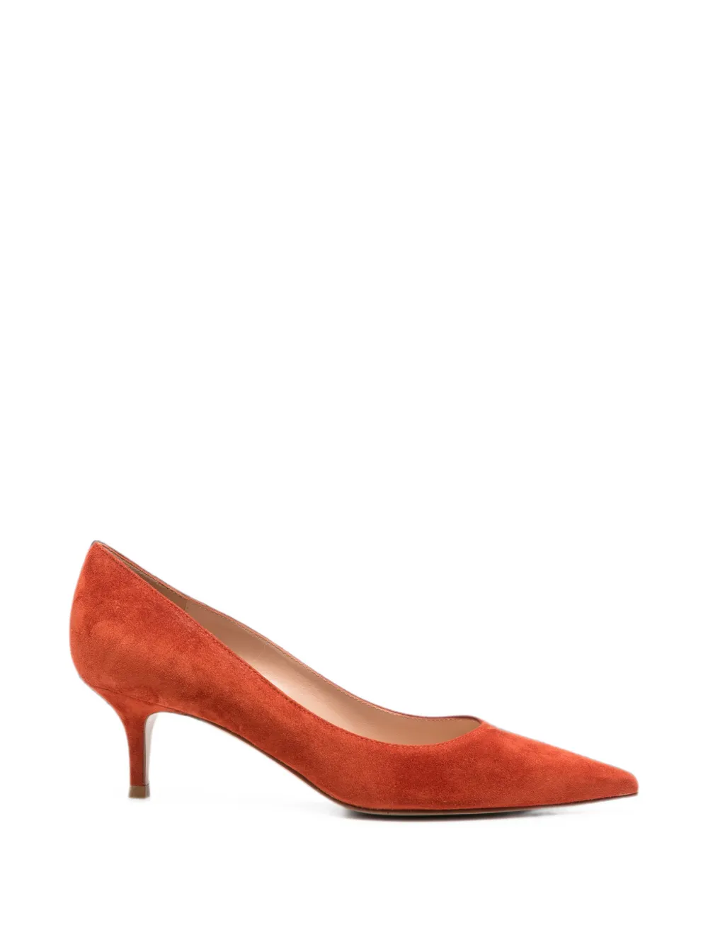 Gianvito Rossi pointed-toe pumps - Orange