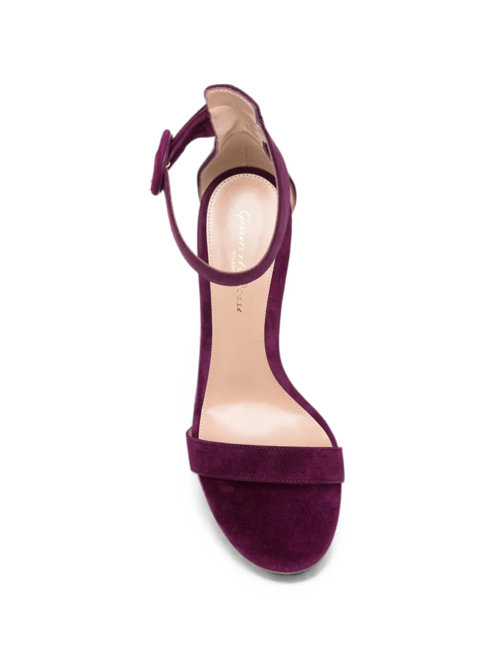 Gianvito Rossi Sandalen met enkelbandje en gespsluiting Paars