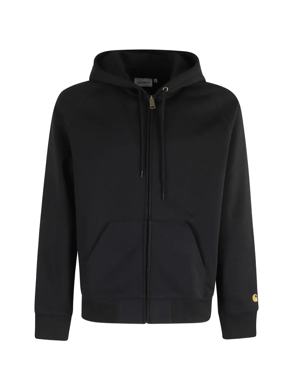 Carhartt WIP Chase zip-up hoodie - Schwarz