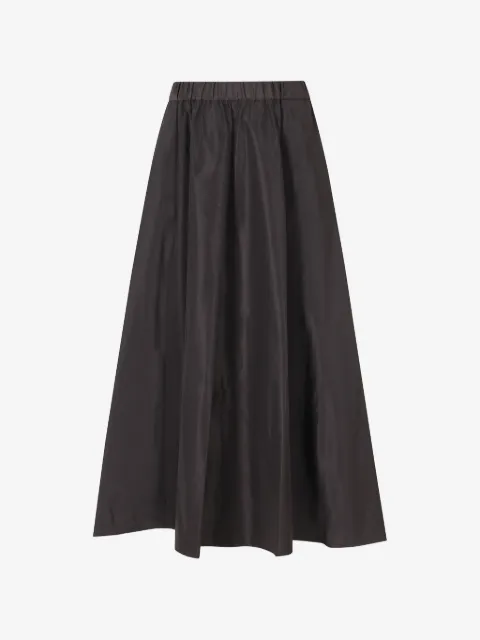 ASPESI elasticated-waistband flared midi skirt